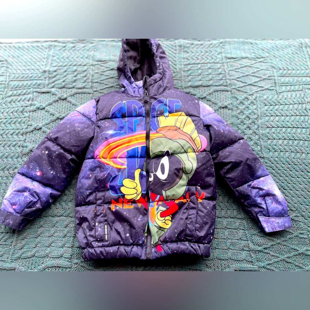 Kids Space Jam Members Only Jacket